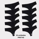 Kit Calcinhas Algodão Confort® Antibacteriana [PAGUE 5 LEVE 10]