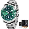 Relógio Vortilo Lige - Green Submariner